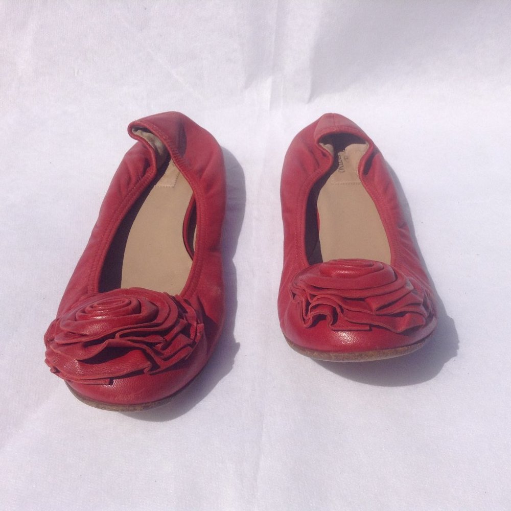 VALENTINO GARAVANI ATELIER SHOES ROSE BALLET FLATS - Picture 4 of 9